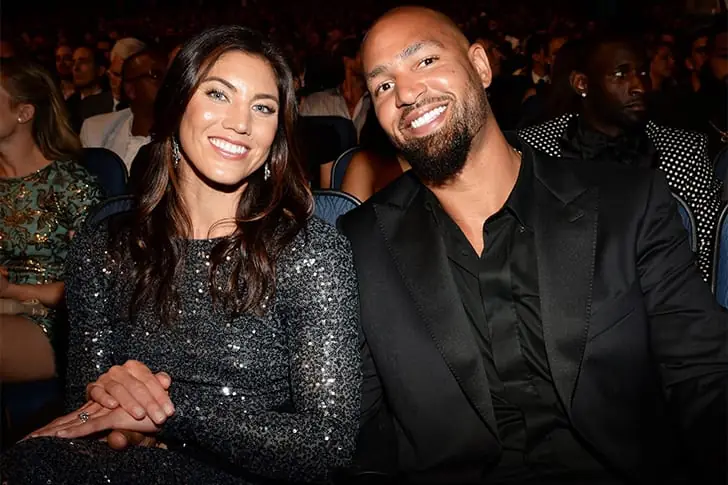 Tampa Bay Buccaneers’ Jerramy Stevens & Soccer Player Hope Solo