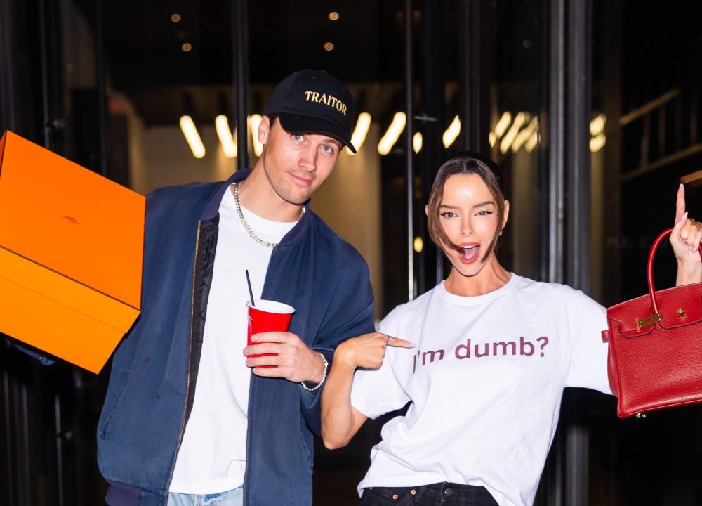 Rob Rausch Goes Viral for Supporting Co-Star Maura Higgins at “DWTS” With Her Birkin Bag in Hand