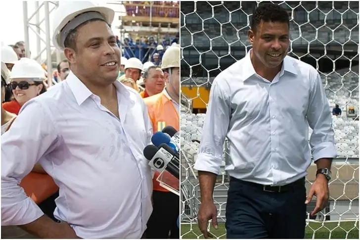 Ronaldo (45 anos) – 17,4Kg