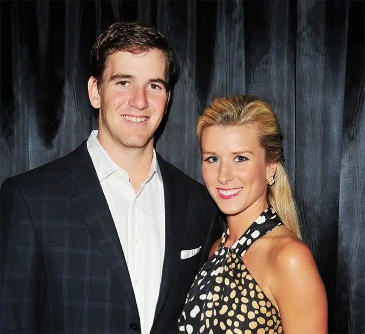 Eli Manning and Abby McGrew