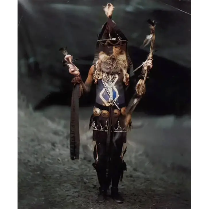 Navajo Man in Ceremonial Dress – 1904