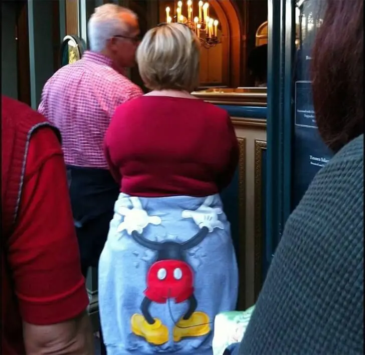 Mickey’s Playful Photobomb