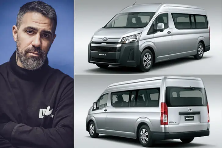 Bushido: Toyota Hiace, 24.000 Euro