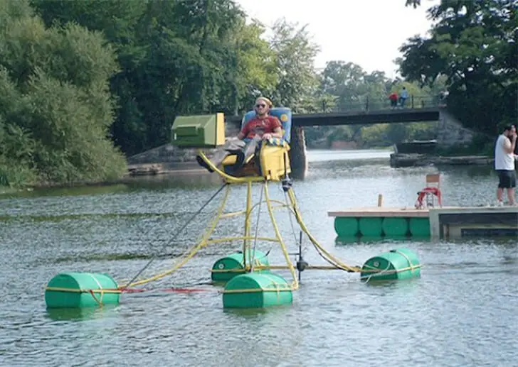 Entspannung auf dem Wasser neu definiert