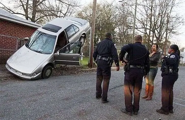A Tale of Three Cops and a Confused Driver