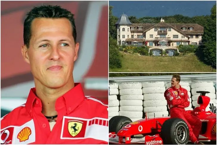 FORMEL 1 RENNFAHRER MICHAEL SCHUMACHER: 600 MILLIONEN EURO