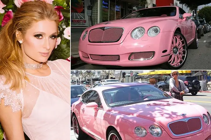 PARIS HILTON – BENTLEY GT CONTINENTAL, ESTIMÉE À 285 000 DOLLARS