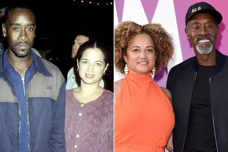 Don Cheadle and Bridgid Coulter | 29 years