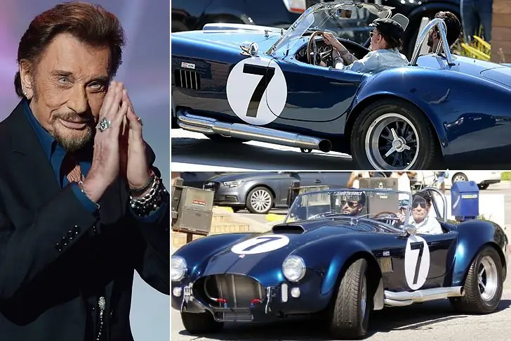 JOHNNY HALLYDAY – AC COBRA COUPÉ