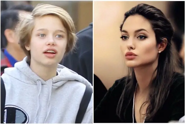 Angelina Jolie & John Jolie-Pitt