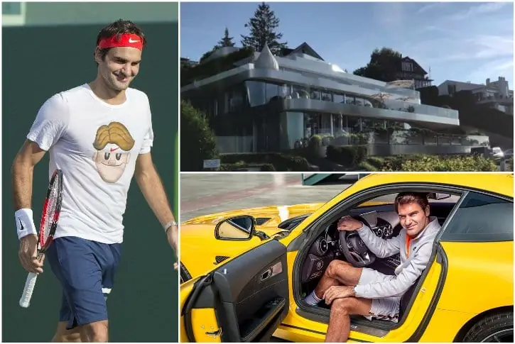Roger Federer – 77 millions de dollars