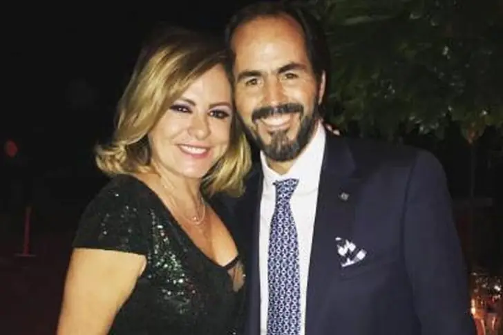 Roxana Castellanos (1973) y Luis Garrido – 3 años de relación