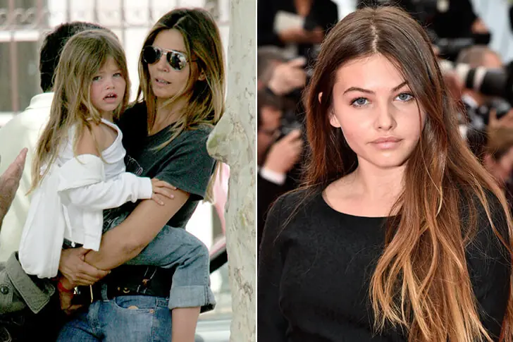 Thylane Blondeau et Véronika Loubry