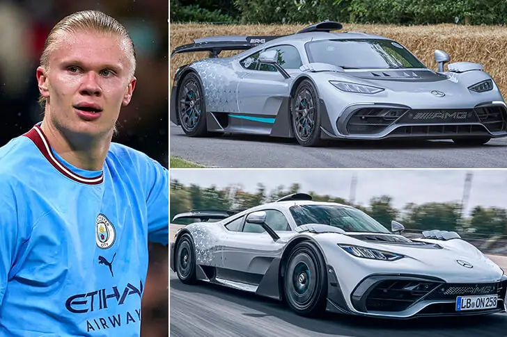 Erling Haaland: Mercedes-AMG One, 3,27 Millionen Euro
