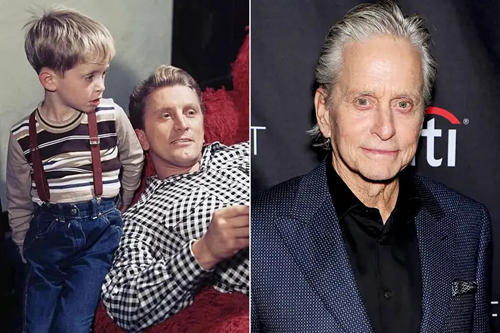 Michael Douglas et Kirk Douglas