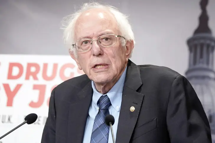 Bernie Sanders – Born in 1941 – $3 Million