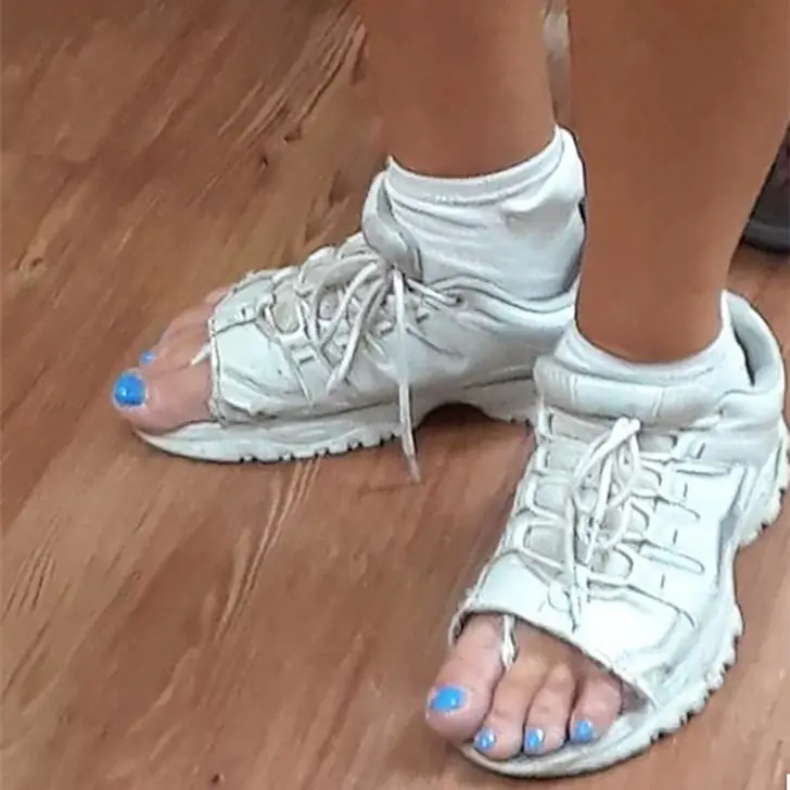 Sneaker-Sandal Fusion
