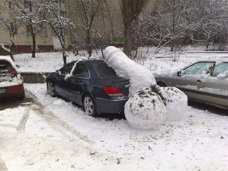 Mischief in the Snow