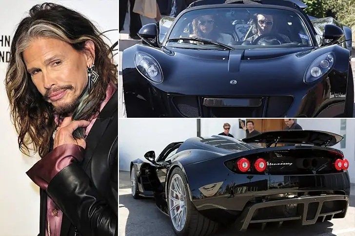 STEVEN TYLER – HENNESSEY VENOM GT SPIDER, ESTIMÉE À ENVIRON 1,1 MILLION DE DOLLARS