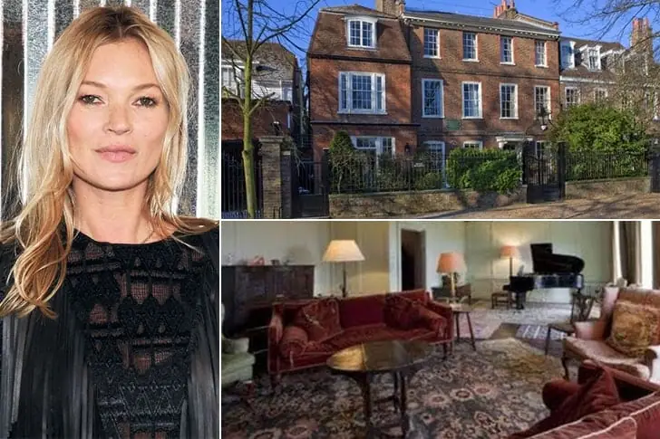 Kate Moss – 10 millones de dólares en Londres