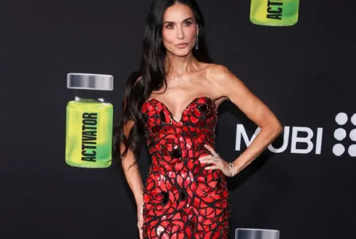 Demi Moore's fashion moments from 2024.