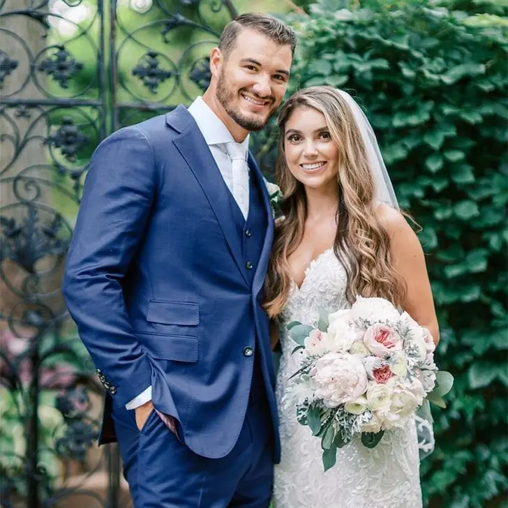 Mitchell Trubisky and Hillary Gallagher