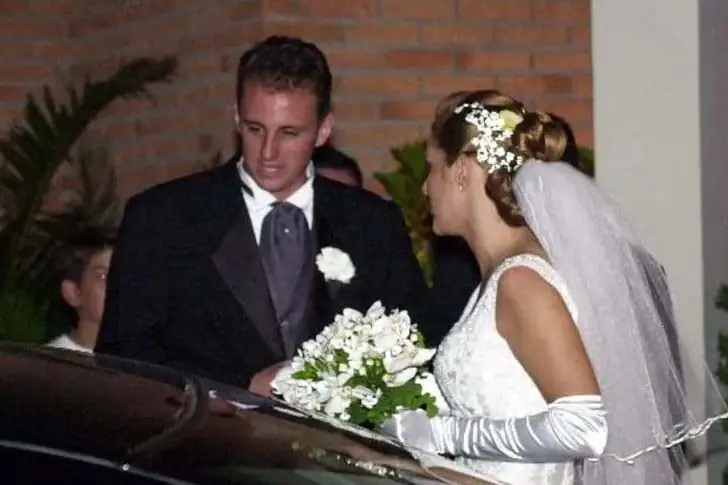 Rogério Ceni (49) e Sandra Ceni – 14 anos de casamento