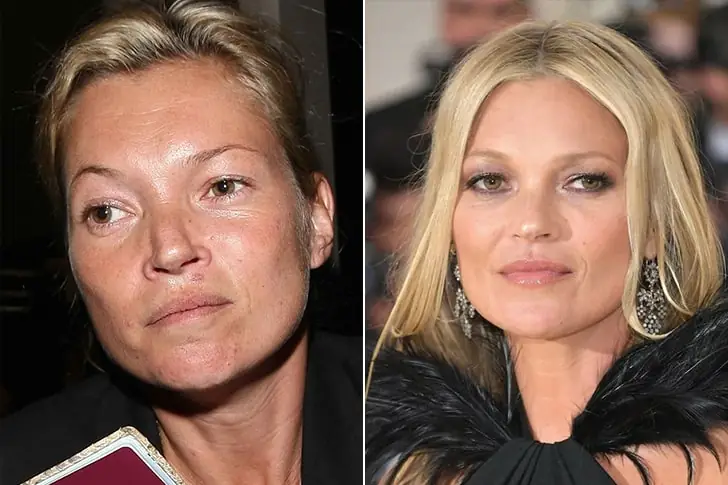 Kate Moss – Tendência de moda Tamanho zero
