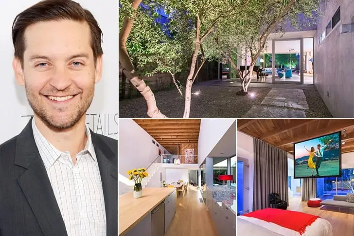 Tobey Maguire – Estimada en 3.3 millones de dólares  en West Hollywood