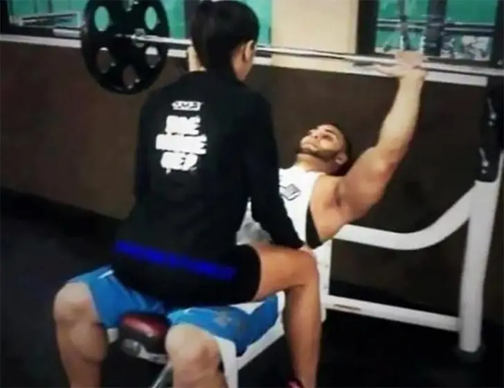 Workout Partners Boost Morale
