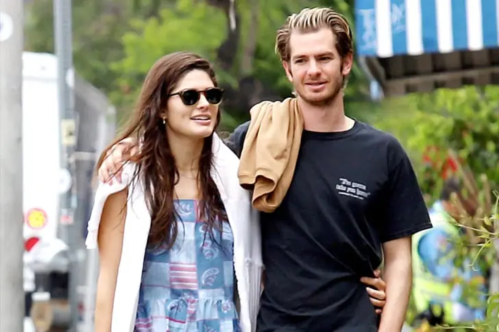 Andrew Garfield and Christine Gabel – Together For 2 Years