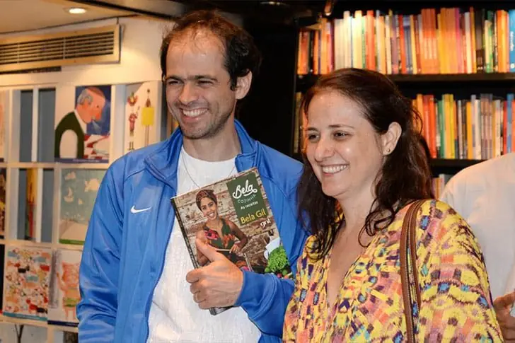 Moreno Veloso (49) e Clara Flaksman (46) – 17 anos de casamento, dois filhos