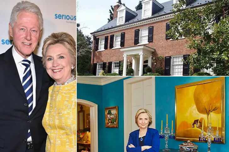 Bill And Hillary Clinton – Washington D.C., $5.6 Million Estimated