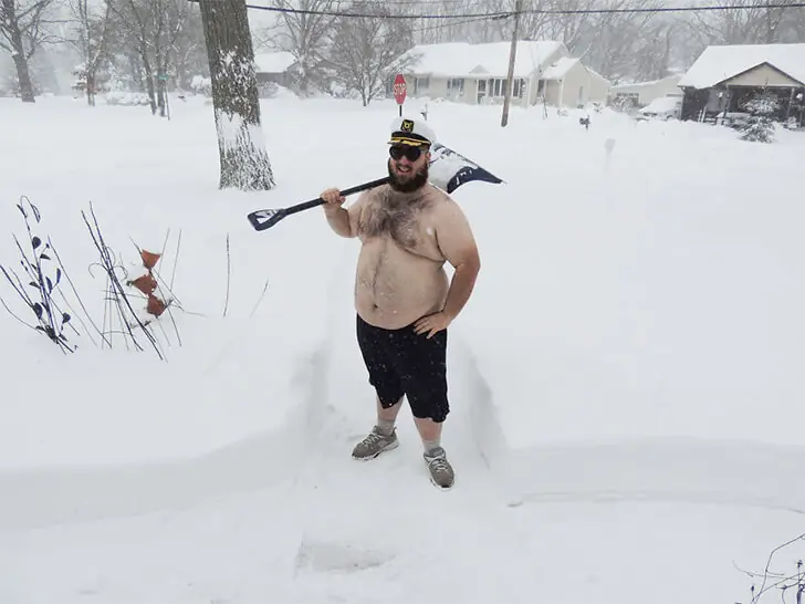 When Winter Meets Wardrobe Malfunction