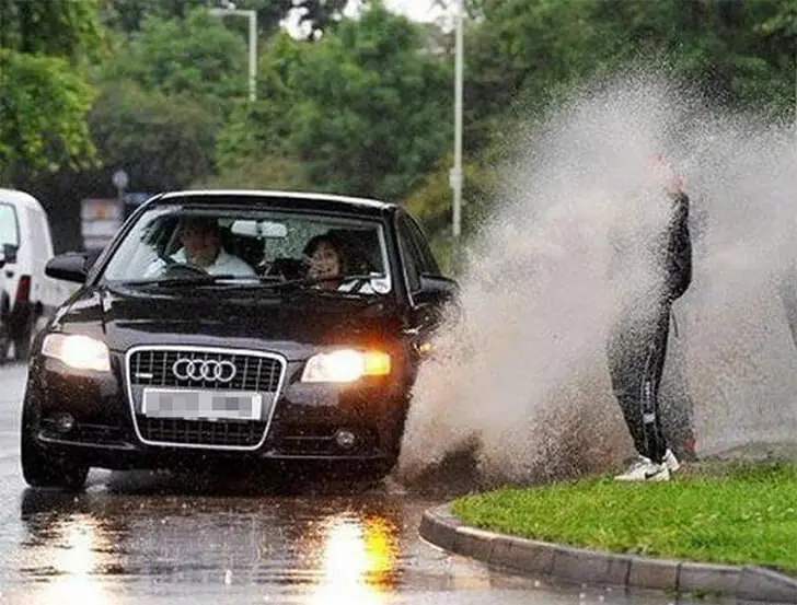 The Drive-By Drenching