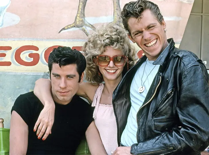 ‘70s Idols—John Travolta, Olivia Newton-John, And Jeff Conaway—As ‘50s Greasers
