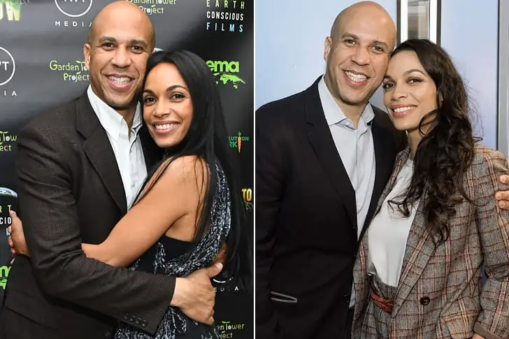 Rosario Dawson and Cory Booker | 3 Years