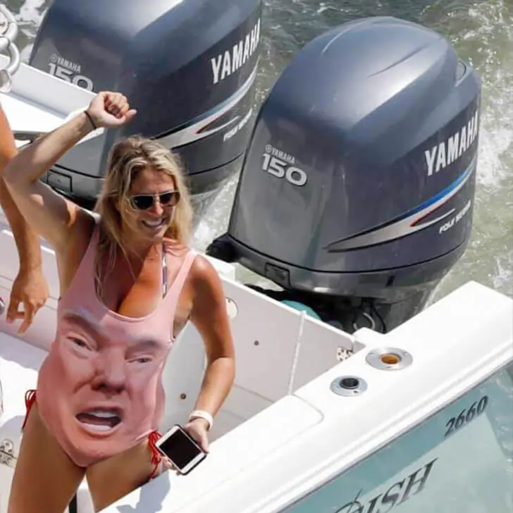 Boating with Presidential Flair