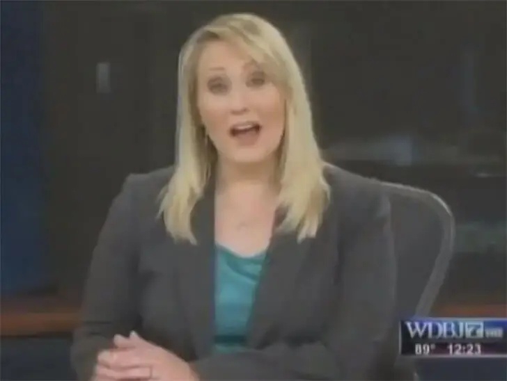 Slip of the Tongue on Live TV