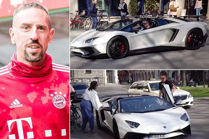 Franck Ribéry: Lamborghini SVJ Roadster, 600.000 Euro