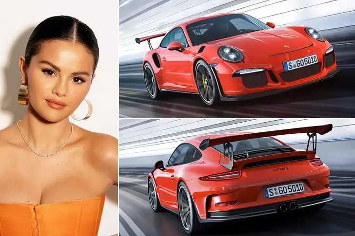 Selena Gomez – Porsche 911 GT3 RS, Estimated $300K