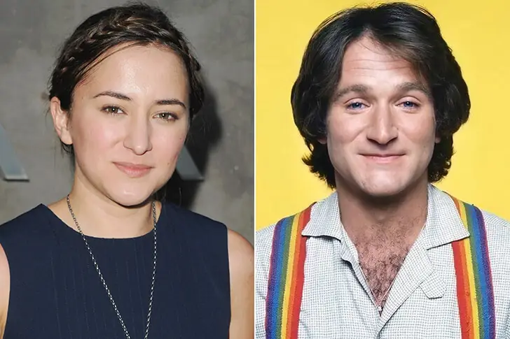 Zelda Williams és Robin Williams