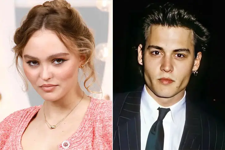 Lily-Rose Depp és Johnny Depp