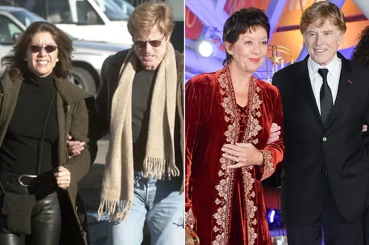 Robert Redford and Sibylle Szaggars | 11 Years