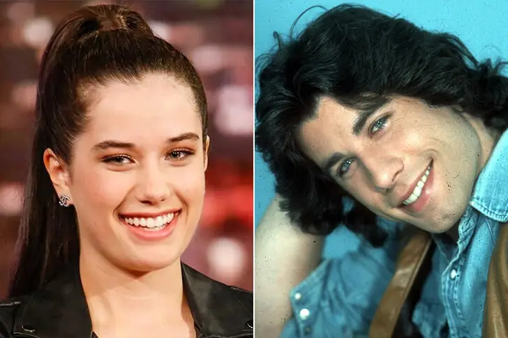 Ella Bleu Travolta és John Travolta