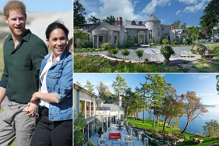 Prince Harry & Meghan Markle – $14 Million, Vancouver Island