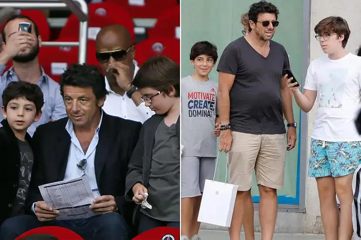 Oscar, Léon et Patrick Bruel