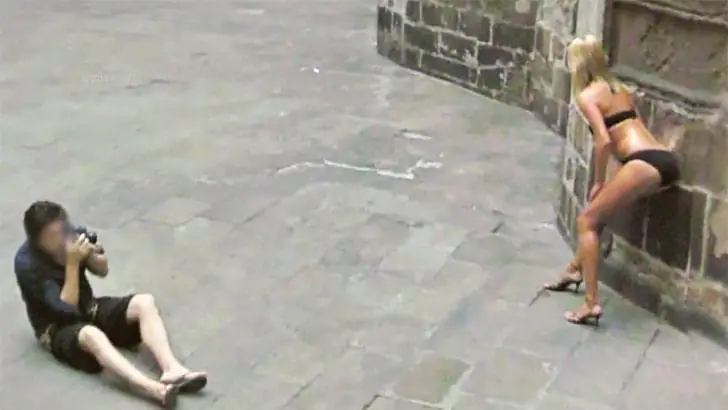 Fotografische Kuriosit´ten bei Google Street View