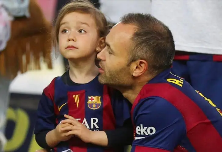 Valeria Iniesta Ortiz, hija de Andrés Iniesta