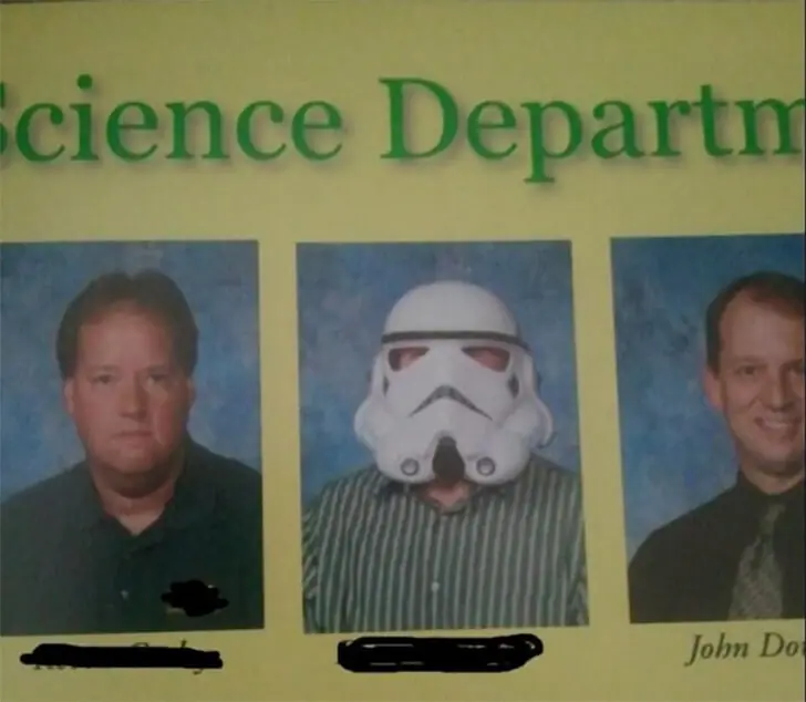 A Yearbook Photo from a Galaxy Far, Far Away